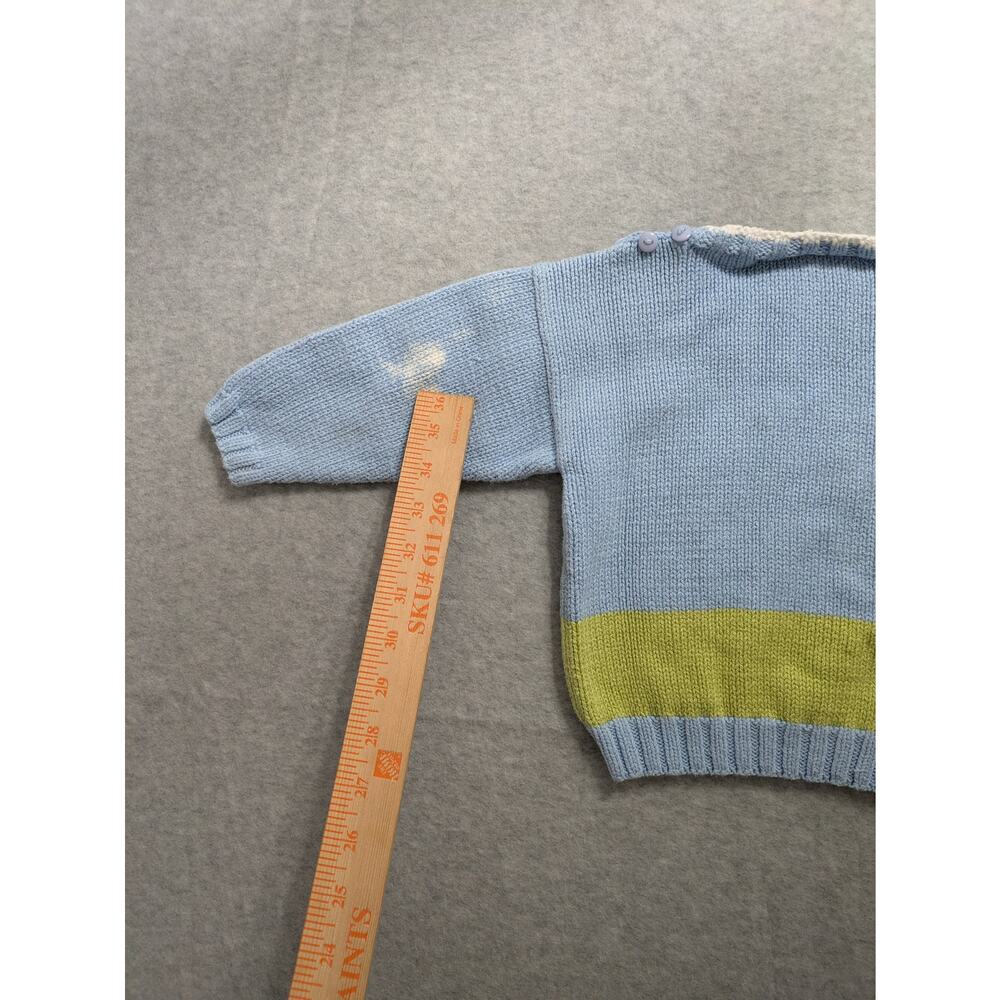 Marika Hahn Design‎ Sweater Baby 24M Long Sleeve Top Infant Knitted Pullover Top - Picture 9 of 9